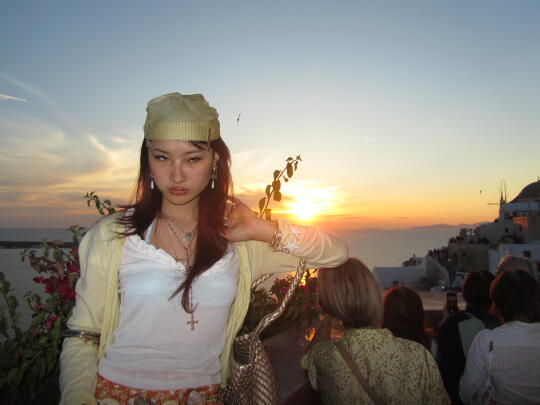 🫧🇬🇷Oia看日落拍出人生照片🌅🍋🍦