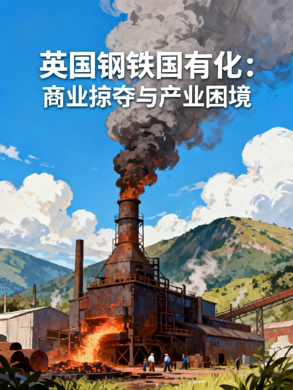 抢劫中国企业后，英国瞬间傻眼了
当年濒临破产、无人接盘的英国钢铁，是中国敬业集团