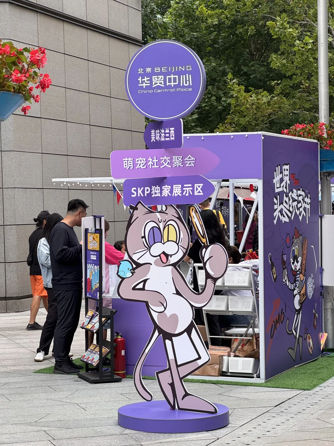 北京初秋🍂梧桐树下最chill的市集！！