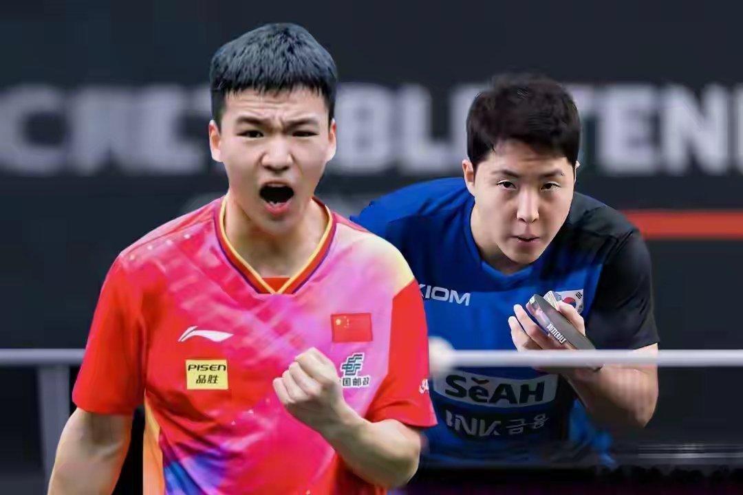 又赢了！WTT欧洲大满贯，国乒名将3-1逆转韩国名将，挺进32强我们又赢了！20