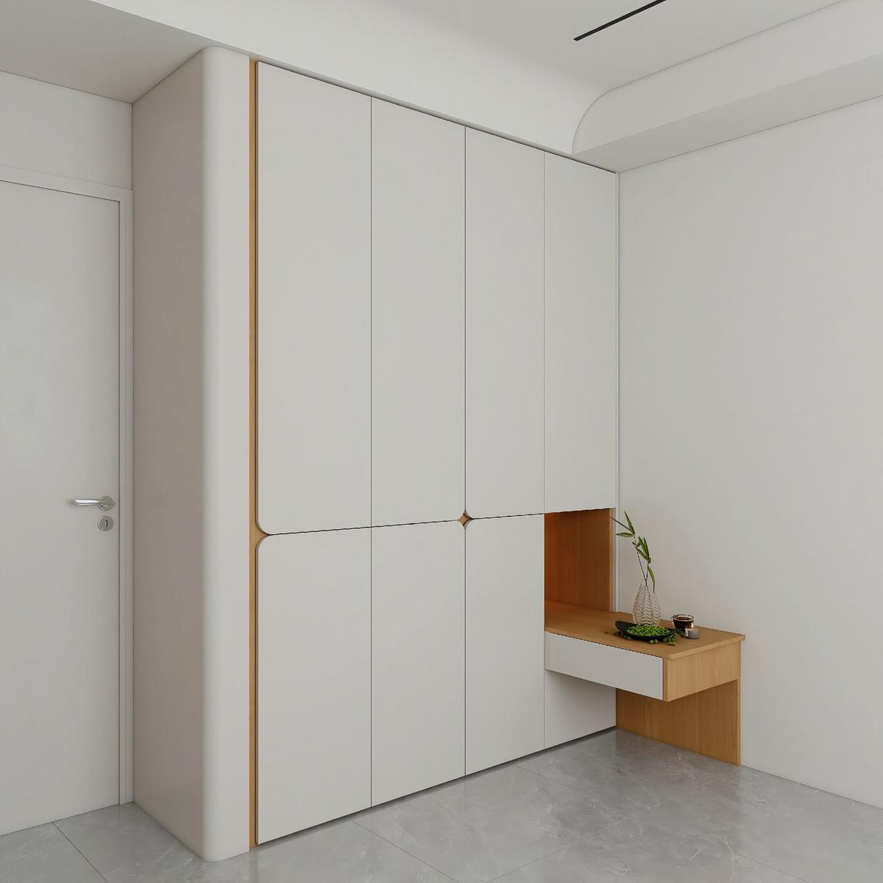 不同款式的衣柜床头柜一体设计卧室床头柜 实木整装床头柜 简约床头柜 简约客厅床头