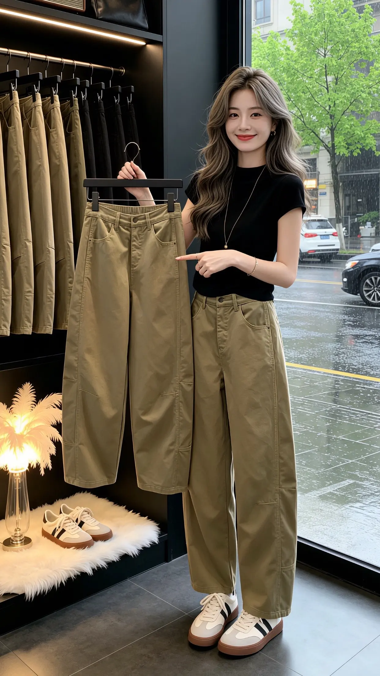 百搭神裤人手一条 穿出你的chic风 显瘦显高显腿长裤子 夏季穿搭 一...