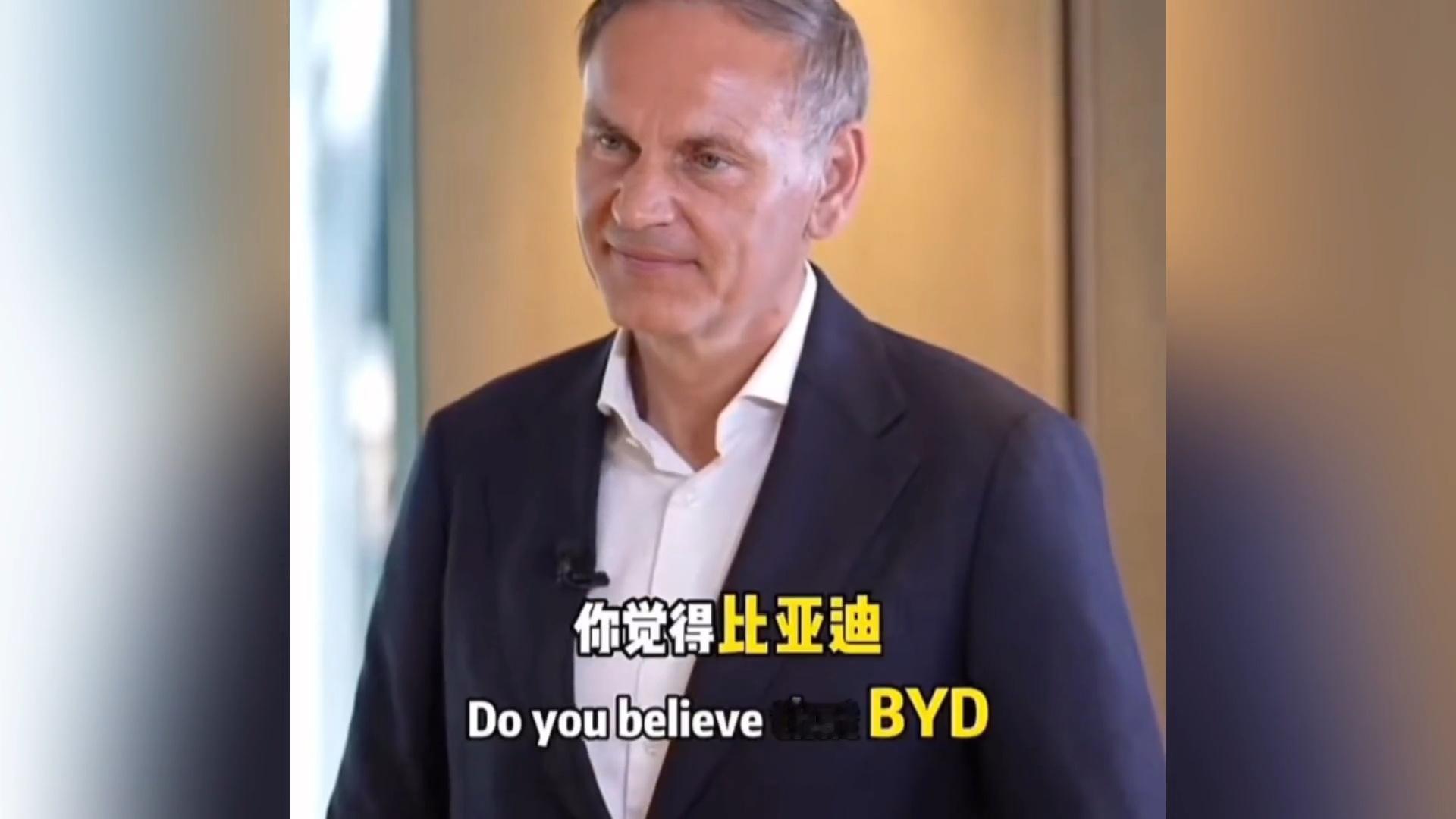 “对手越强，我们越好。”这是大众CEO奥博穆在谈到比亚迪时说的话。他毫不避讳比亚
