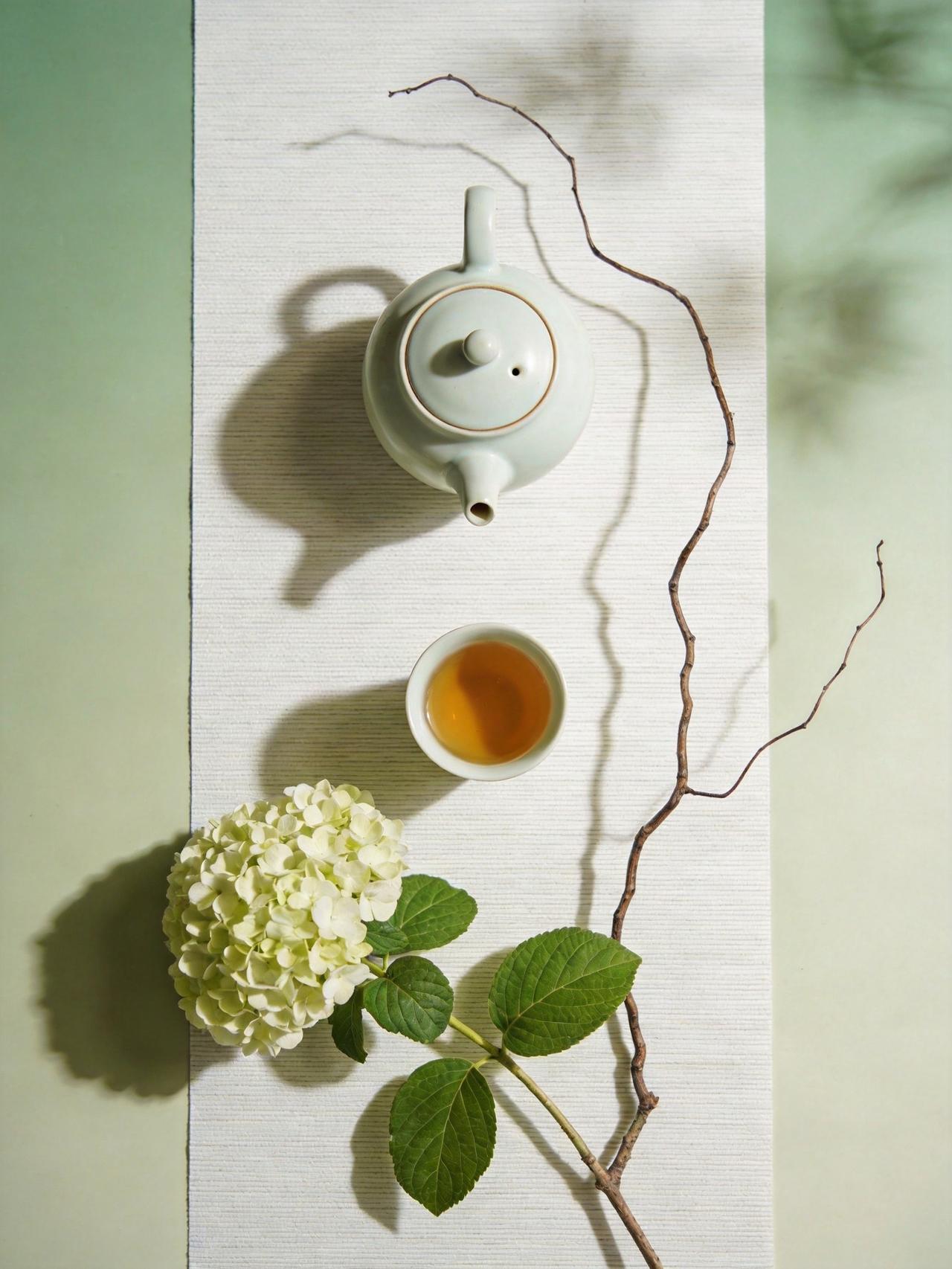 一盏立夏茶，初夏的第一份清凉
“却是石榴知立夏，年年此日一花开。” 
一杯茶，回