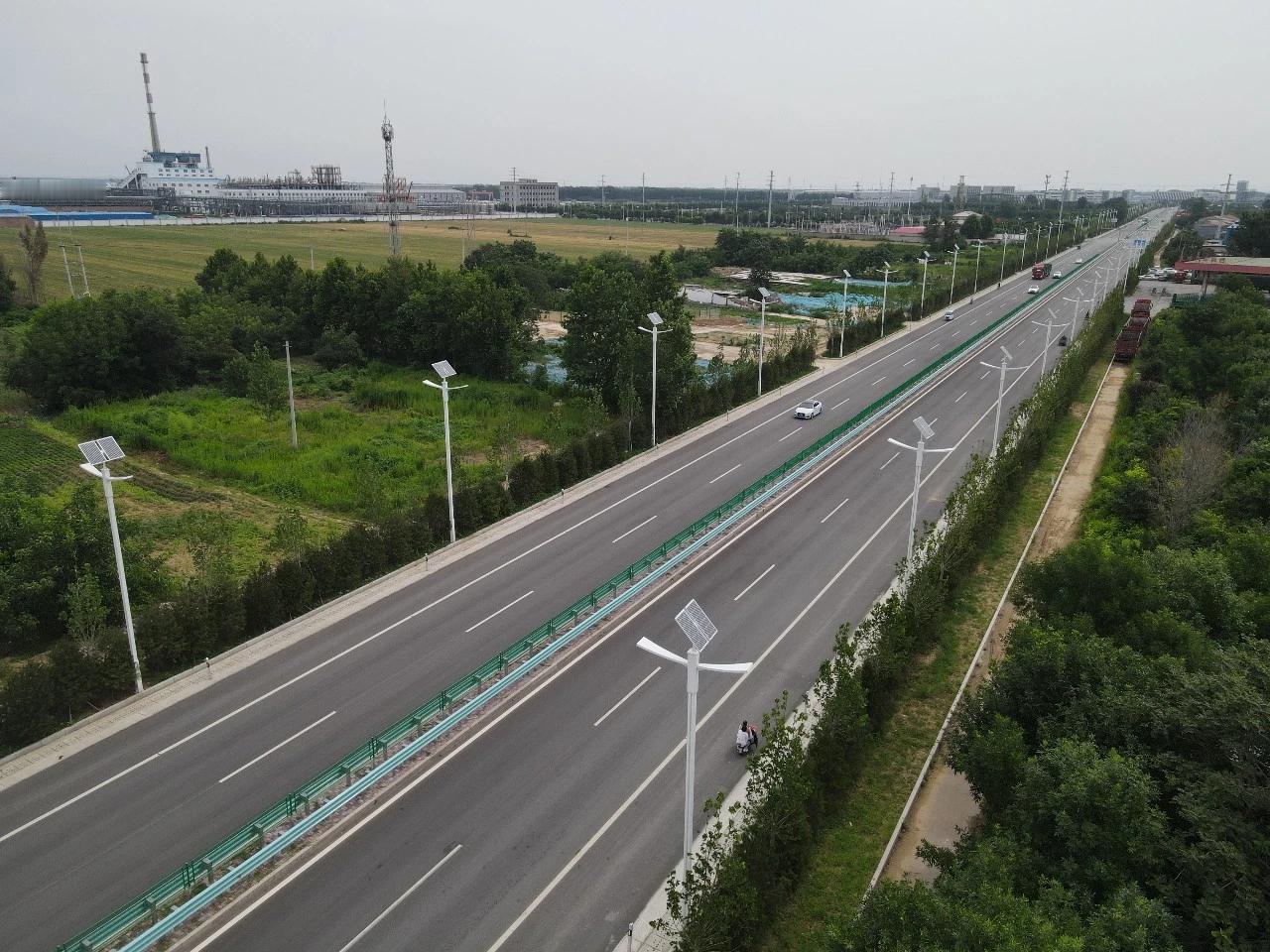 【石家庄南部一省道改建工程主体完工试通车】6月29日，省道S339赵县至元氏段改