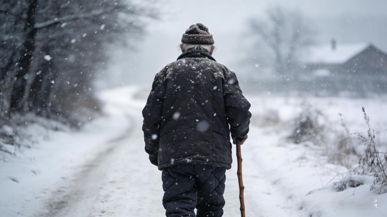 忽然察觉，人间最凌厉的刀，是沉默。

年轻时，总以为“没空”是句体面话，递给父母