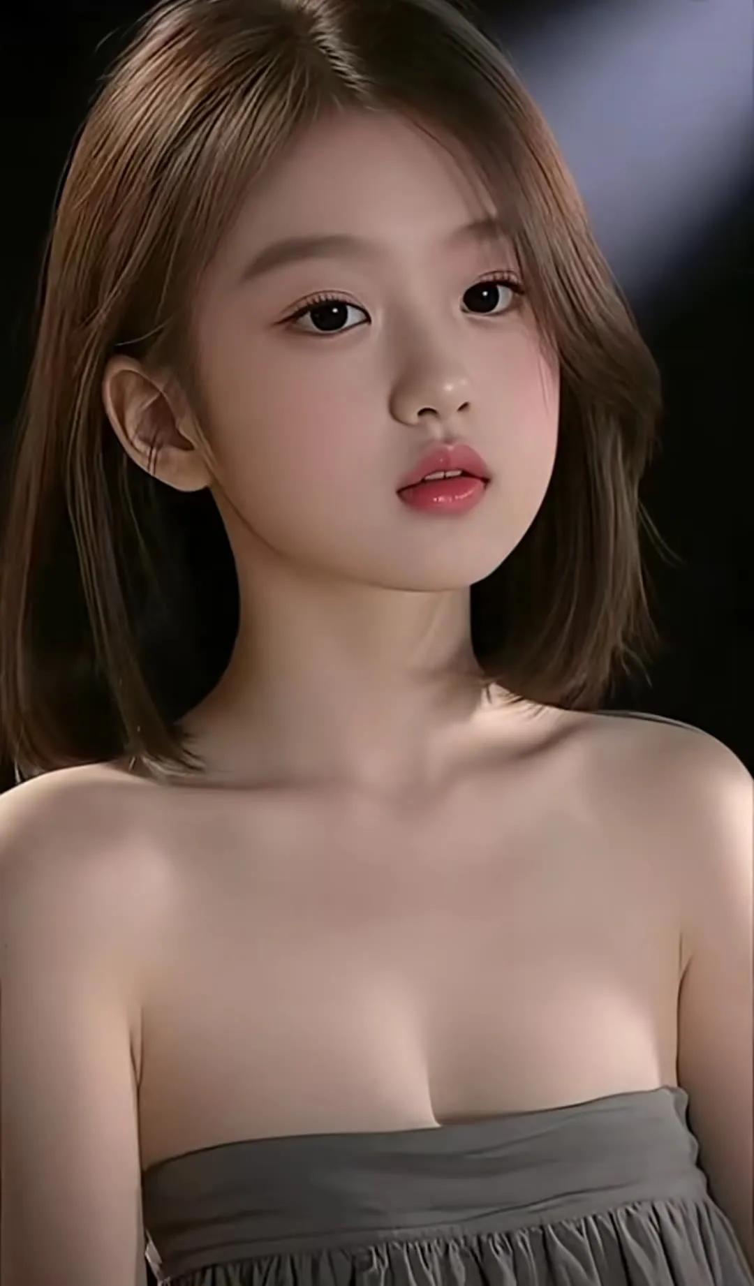 温柔少女，甜美可人，散发自然魅力