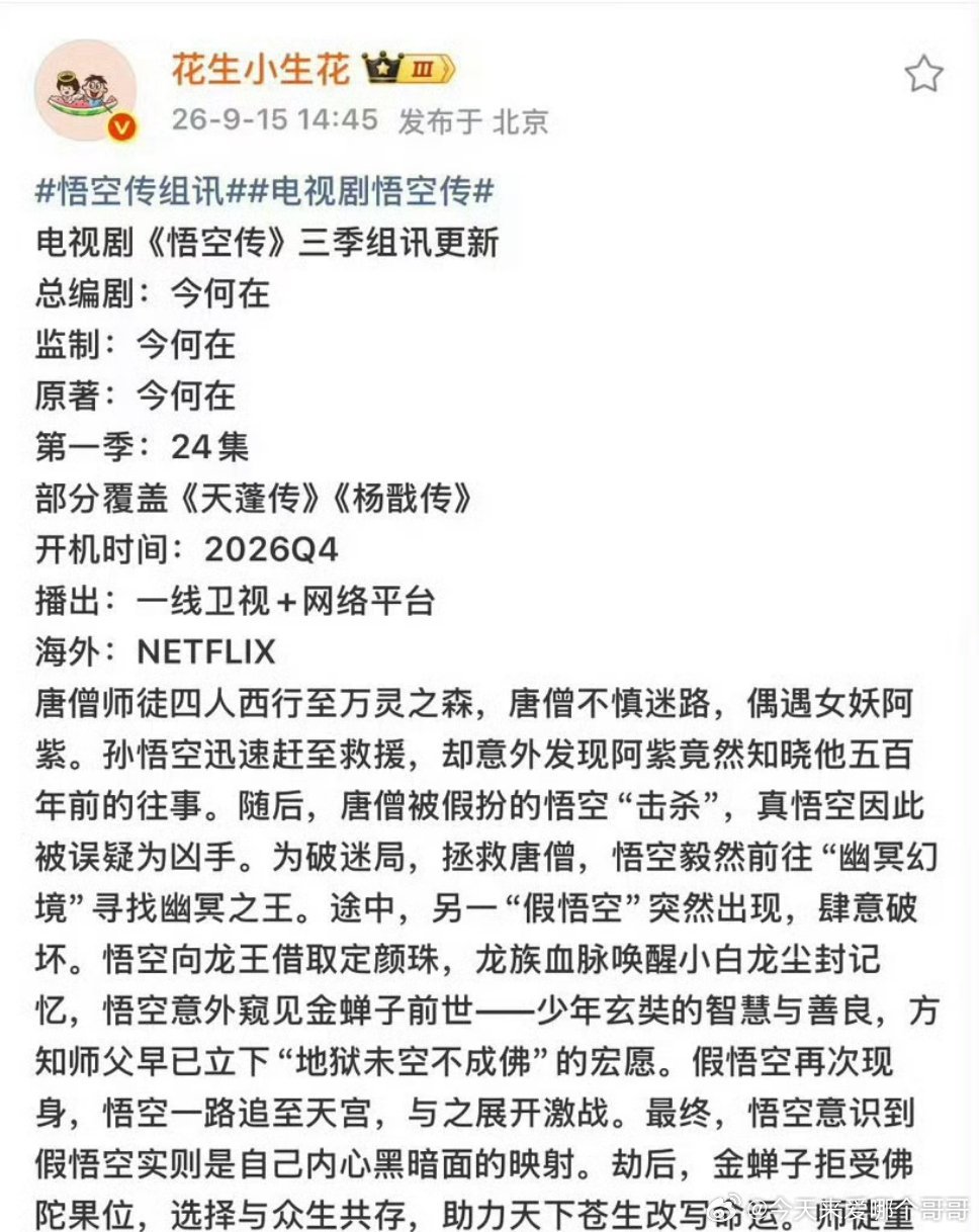 悟空传居然还要拍剧，这部电影唯一出圈的是爽子的角色 ，小仙女 ​​​