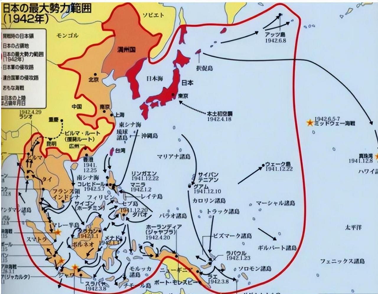 在1945年的8月份苏联军队发起了对日本在中国东北的75万关东军的进攻，在短短不