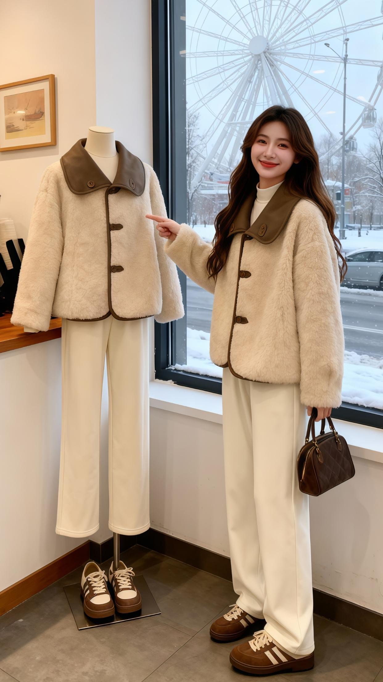 精致穿搭 小个子穿搭 韩系穿搭 小个子显高显瘦穿搭 秋冬穿搭