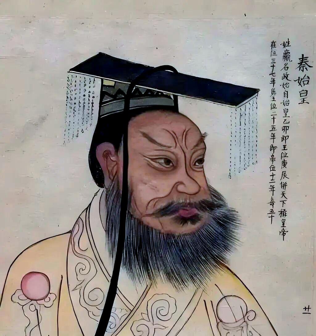 秦王：你见过天子发怒吗？
唐且：不曾见过。

秦王：天子发怒，伏尸百万，流血千里