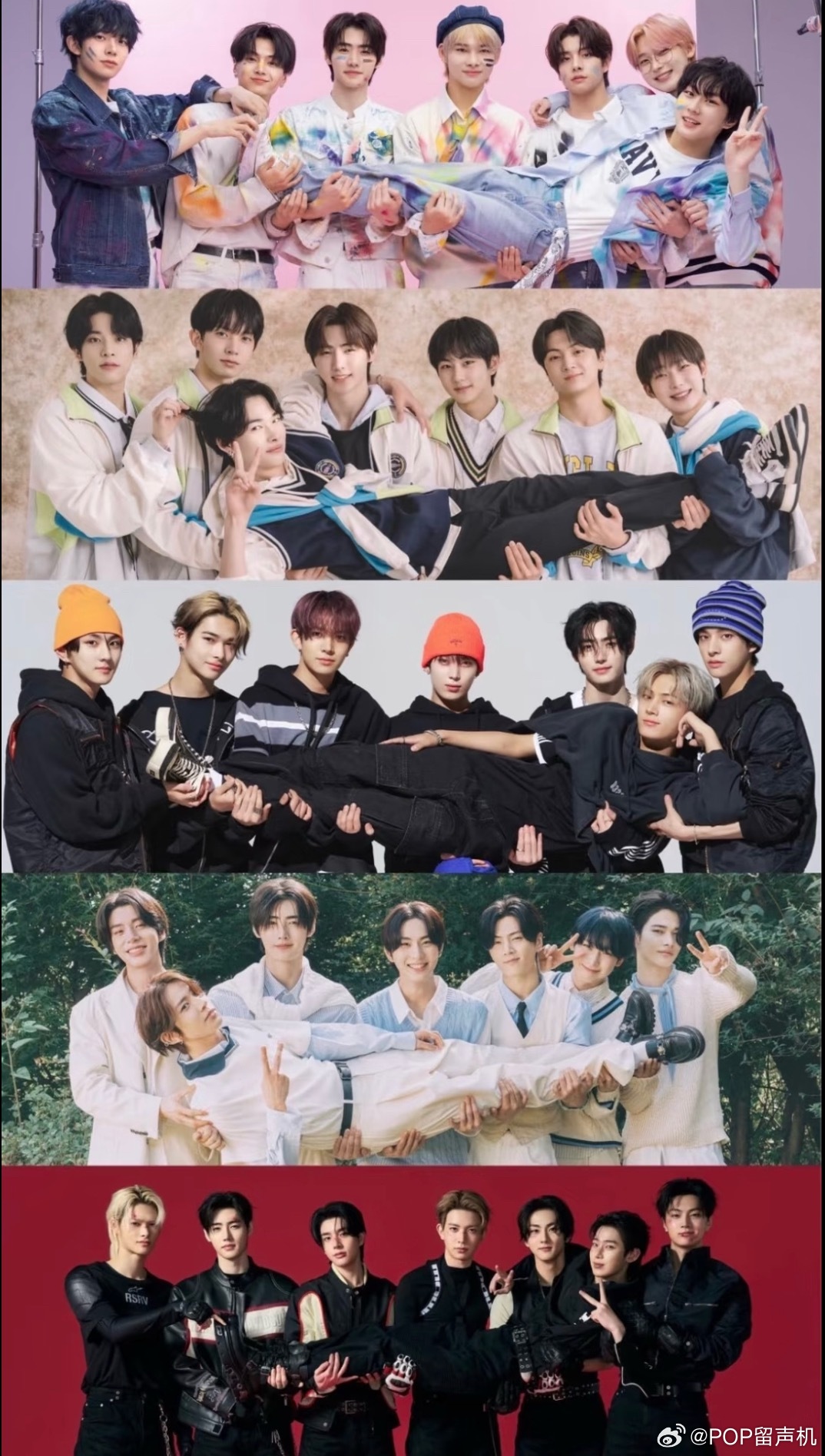 以后抱沈载伦和朴成训的就没有李羲承了 