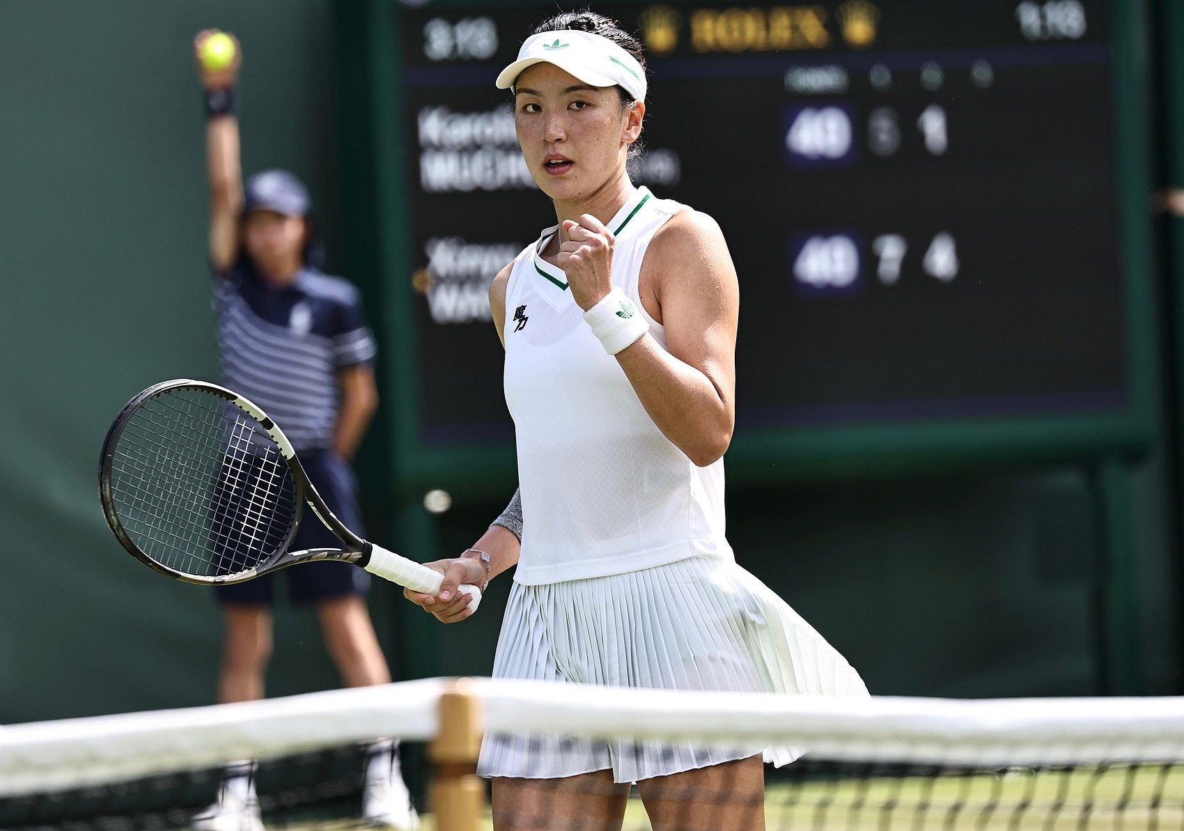 晋级温网女单次轮！王欣瑜2-1战胜科恰雷托 将战11号种子本西奇
