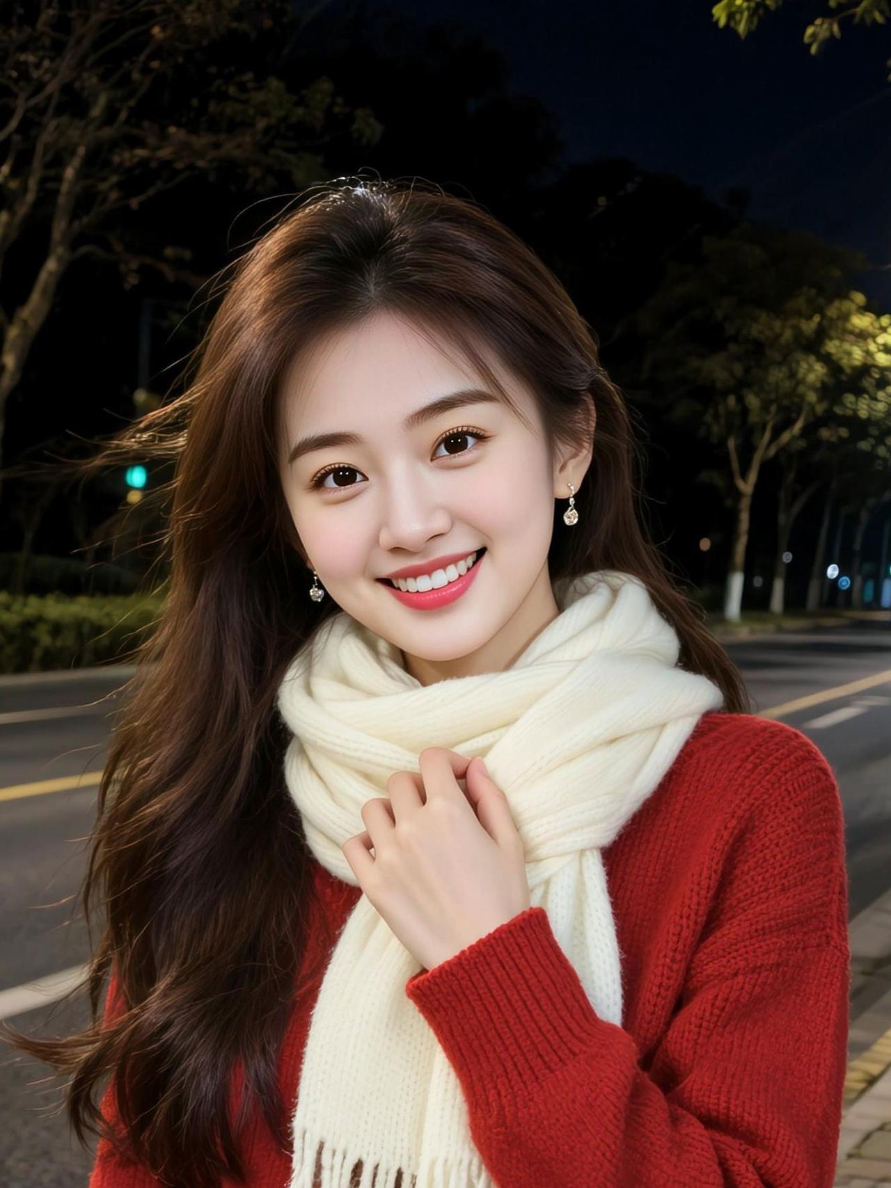 AI夜风情写真 抖音ai创作