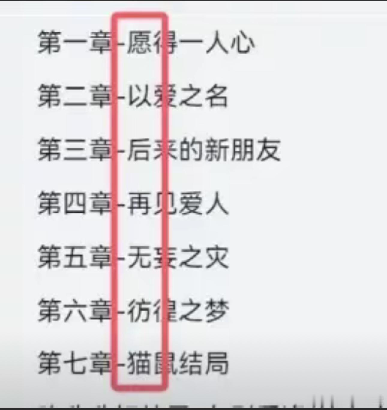 捞女游戏还有藏头 ​​​