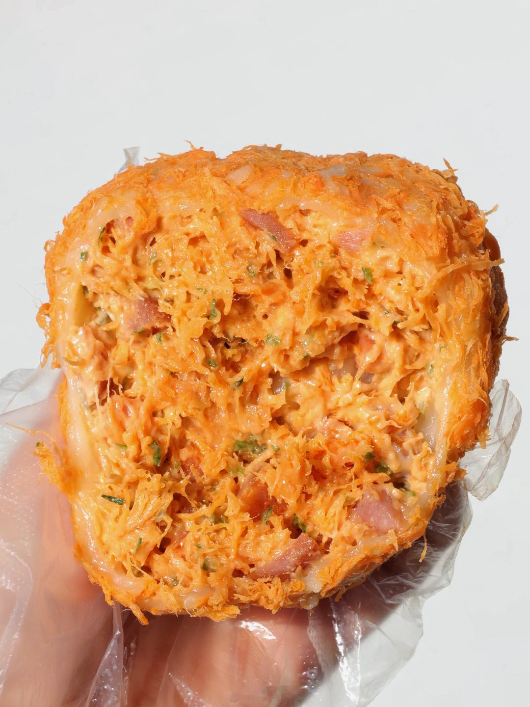 肉松墩墩团新口味大上新！空口吃肉松，还加了无油酸奶酱版本！六种口味，谁懂肉松糯叽