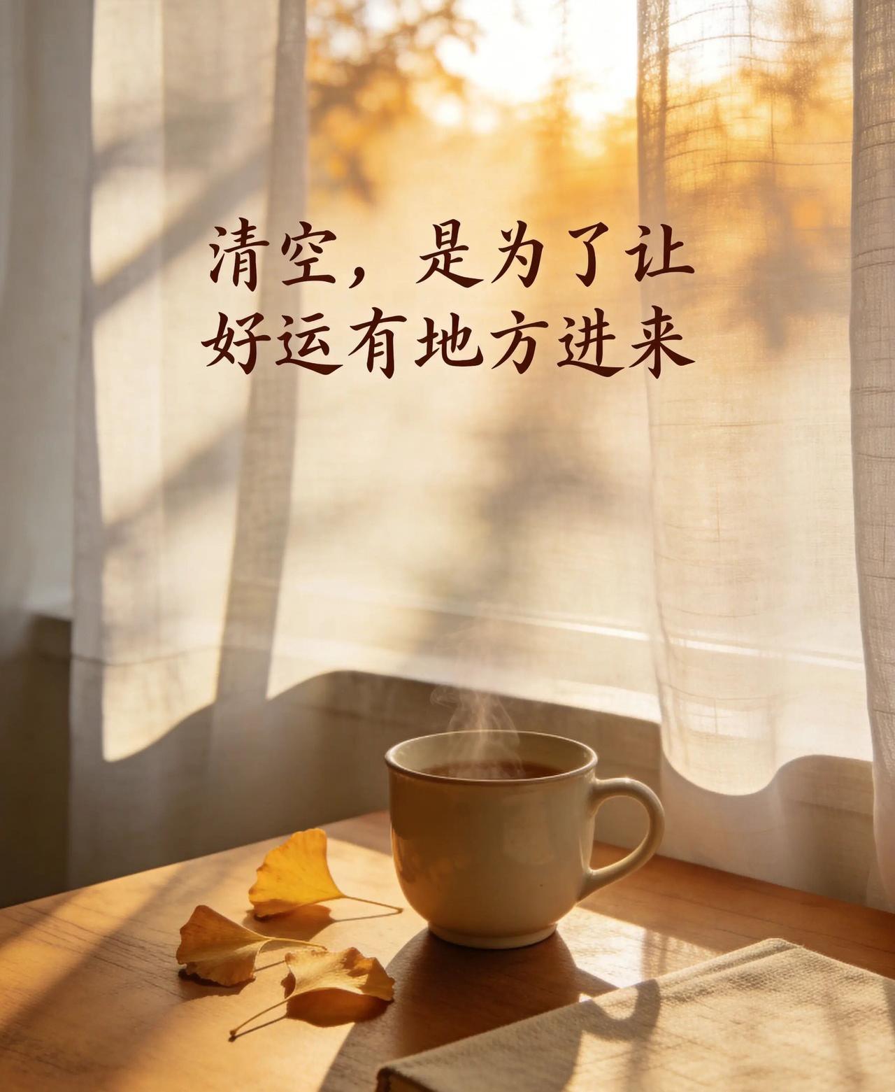 清空，是为了给好运留出驻足的余地！

此前我熬了整整大半年的晦暗时日，跟进许久的