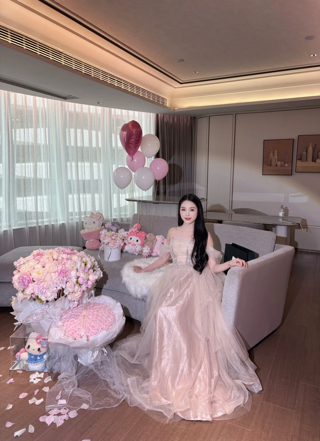 把浪漫装进粉色的房间✨