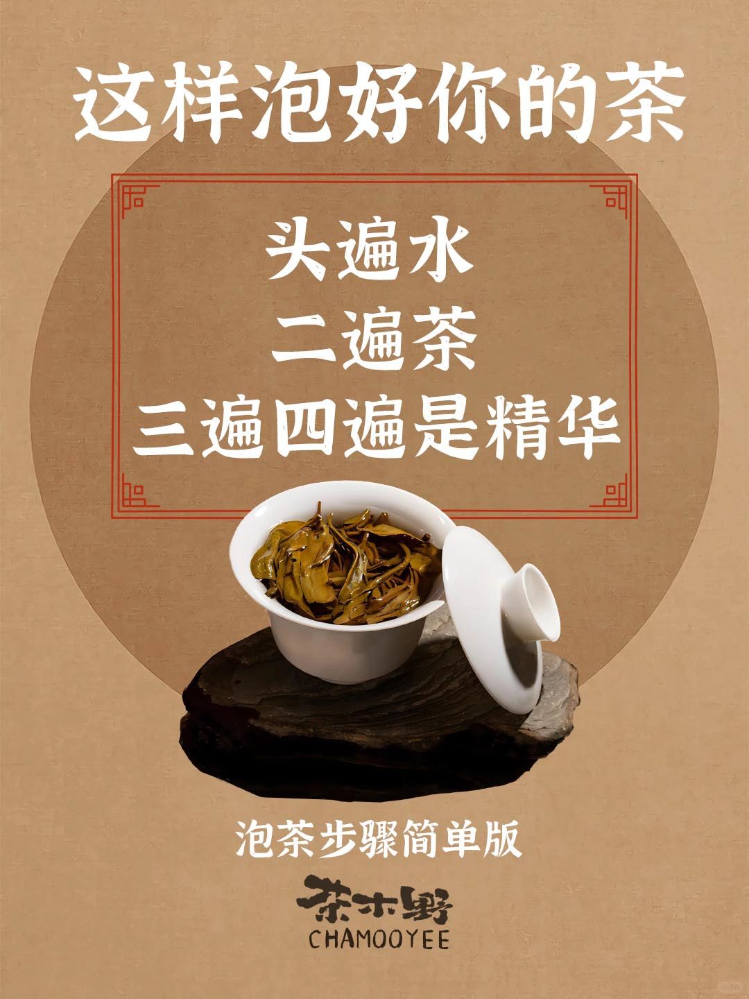 茶知识丨一文看懂通用泡茶步骤，不再当小白