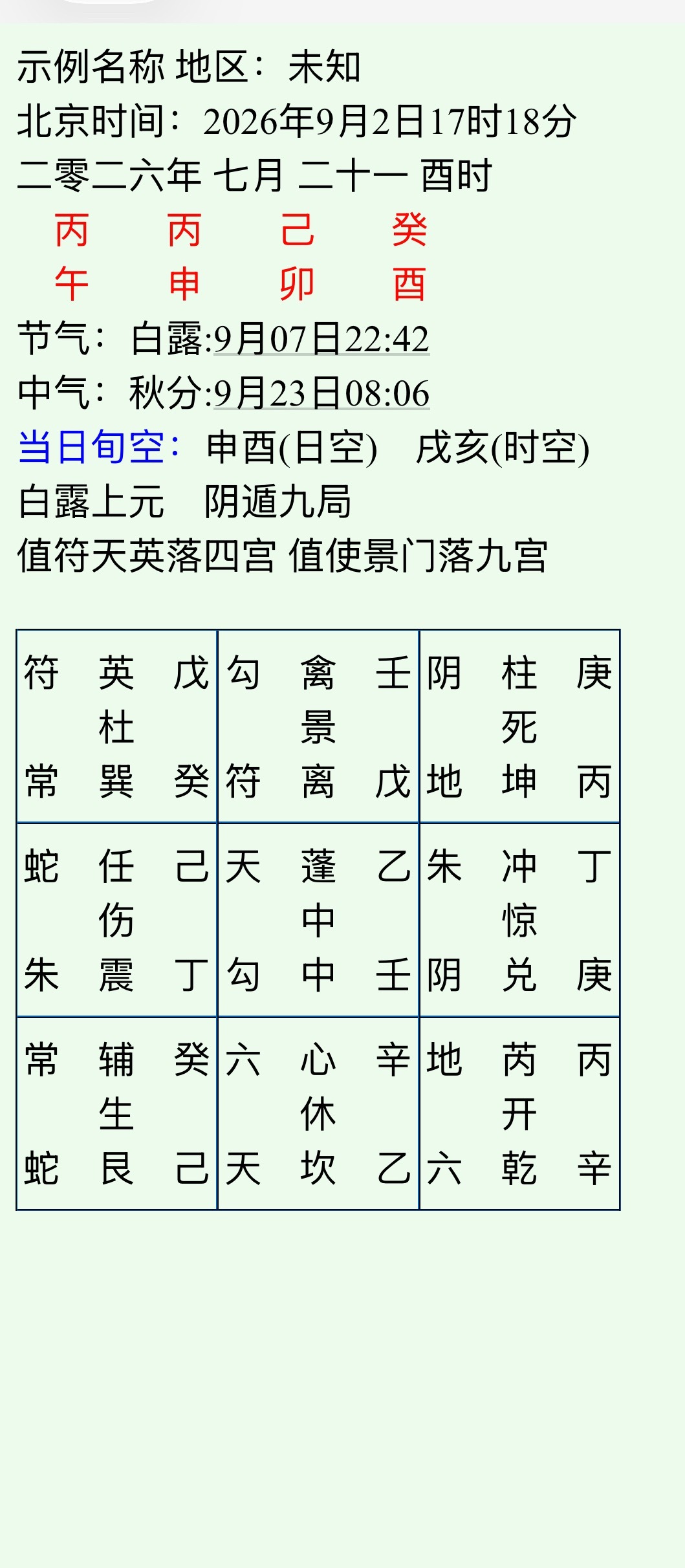 问和男朋友冷战这几天能复好吗？？23岁离卦值符甲子旬癸酉时飞临巽四宮，自己现在焦