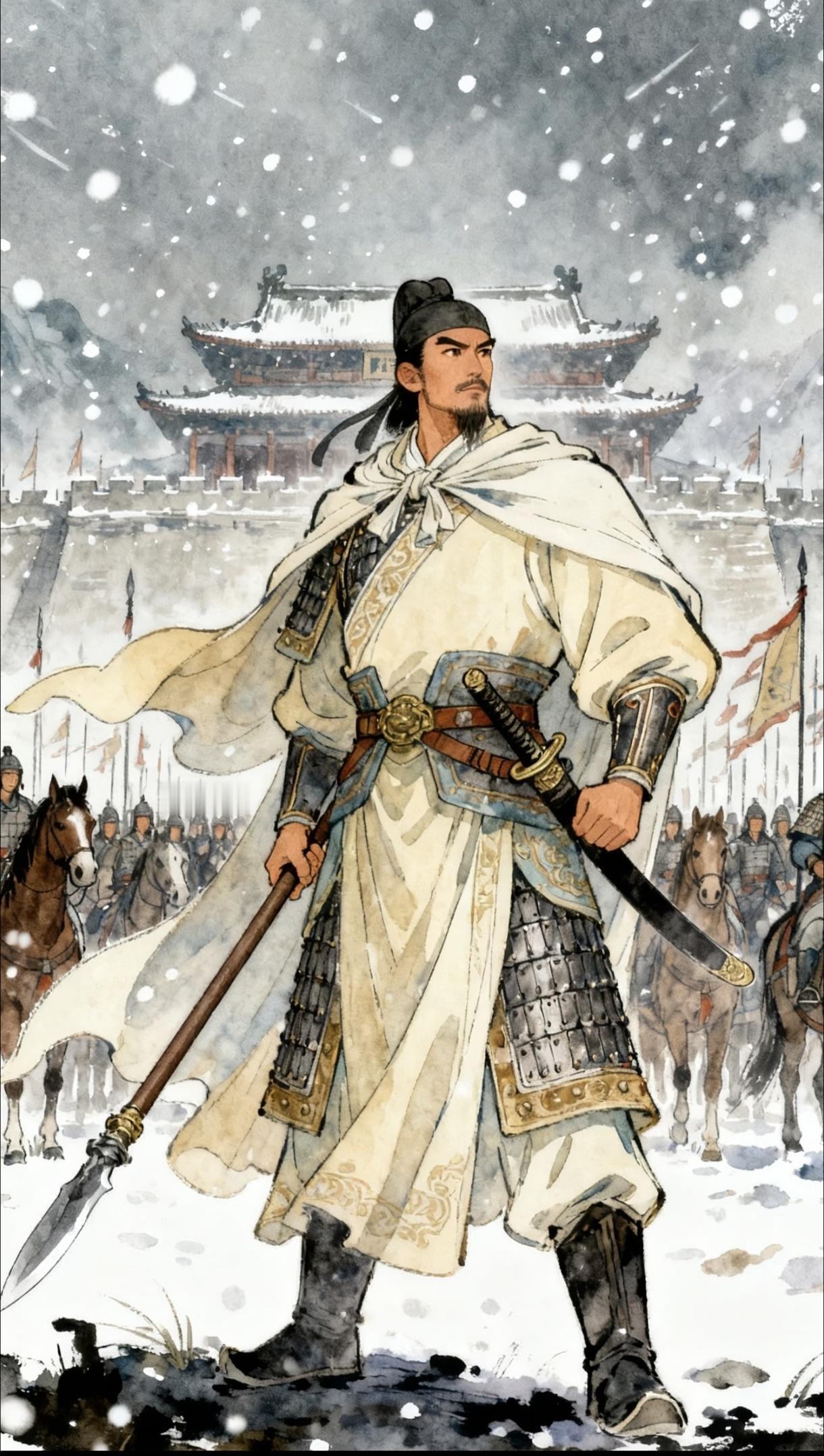 聊《水浒传》里的林冲，很多人都夸他武艺高强、是梁山五虎将，可单说第一次打曾头市这