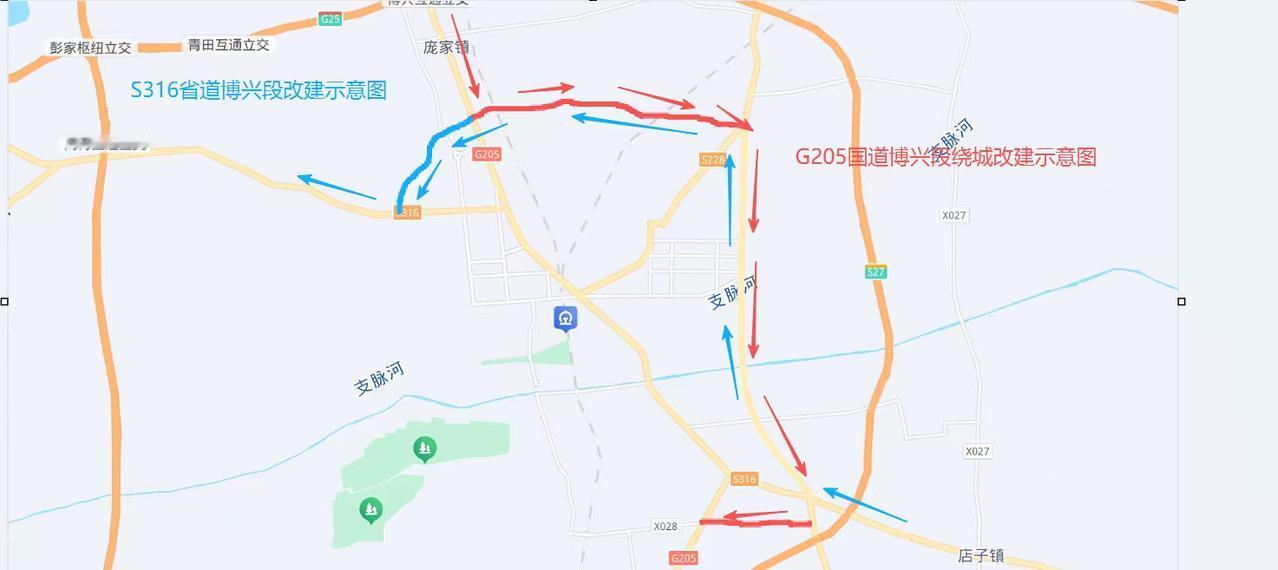 滨州 山东 
G205 山深线博兴庞家 — 湖滨段、S316 寿高线湖滨 — 高