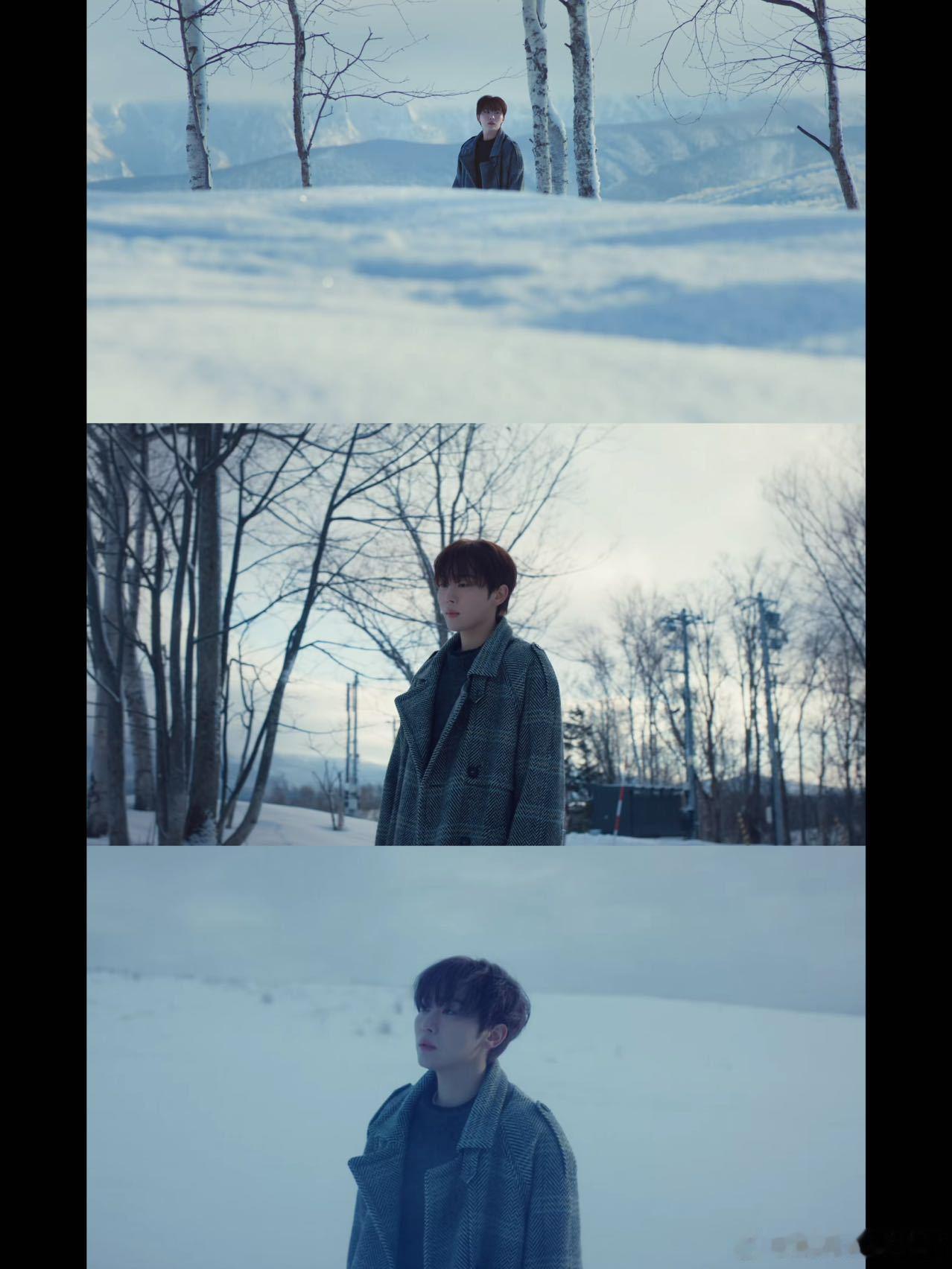 李硕珉夫胜宽MV每一帧都是壁纸谁懂啊！李硕珉夫胜宽的MV雪景太戳心了，每一帧都像