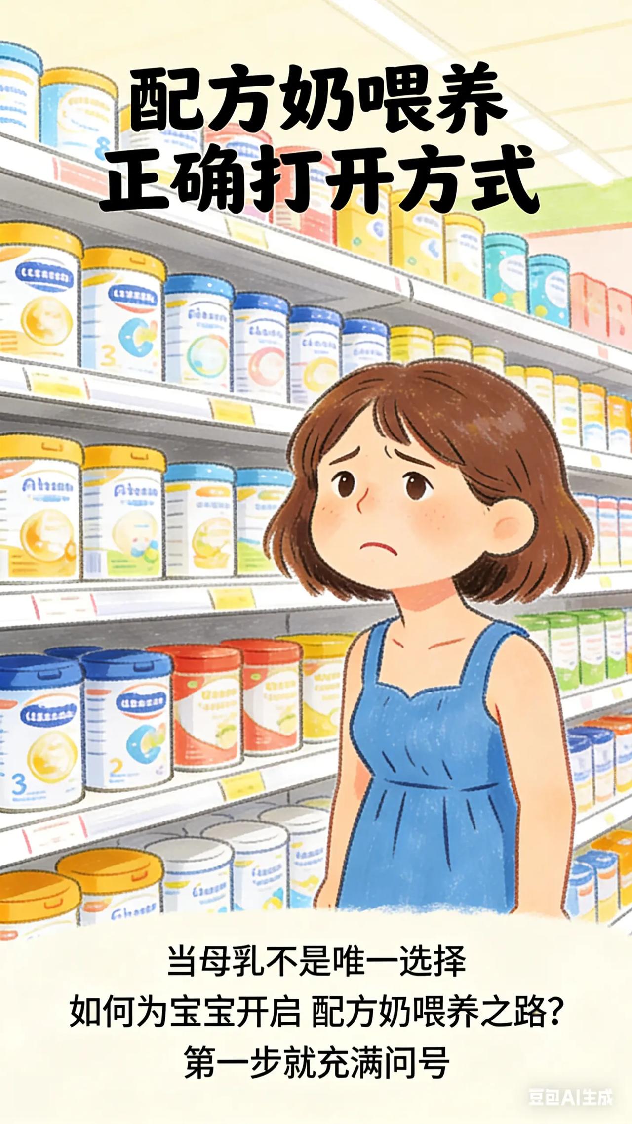 0-3岁喂养与饮食：2.配方奶的正确使用。有些妈妈由于各种原因无法纯母乳喂养，选