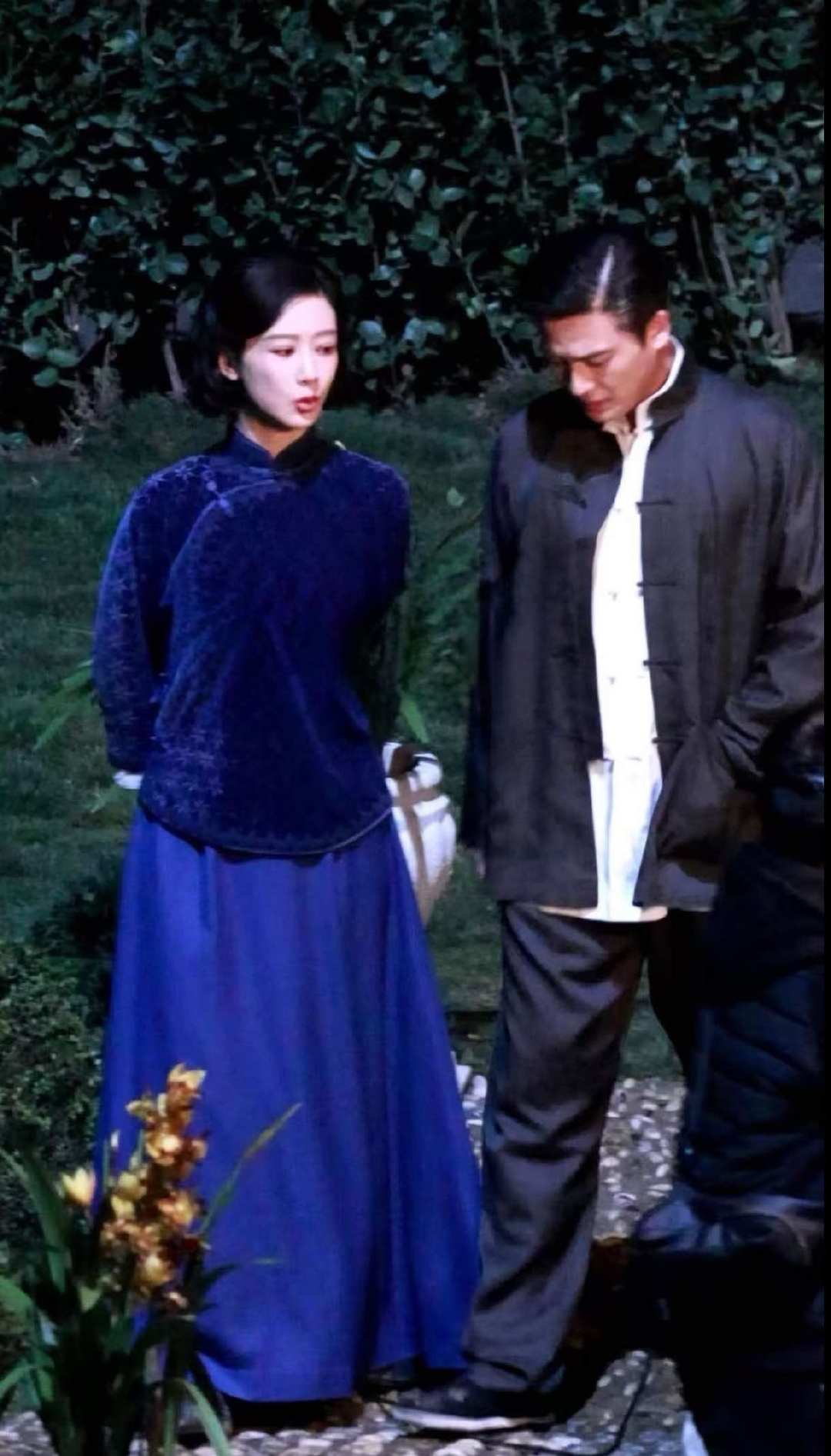 杨紫欧豪新剧同框路透杨紫欧豪玉兰花开君再来同框路透同框路透来了 