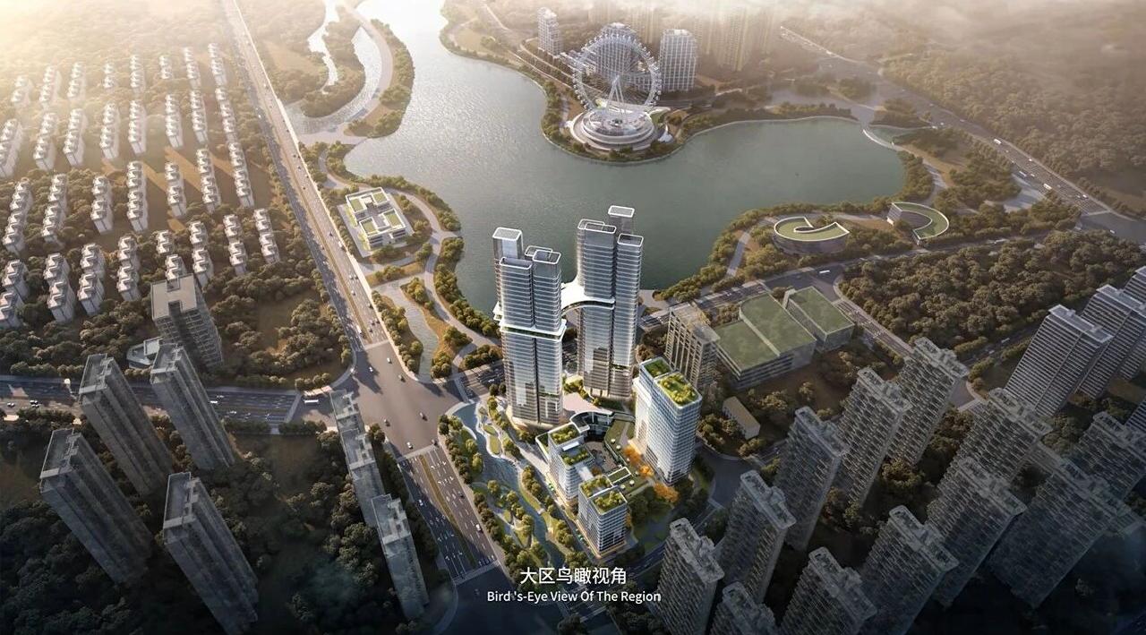 方案效果图出炉！晋安湖150米“双子塔”规划曝光！

作为福州晋安湖规划打造的1