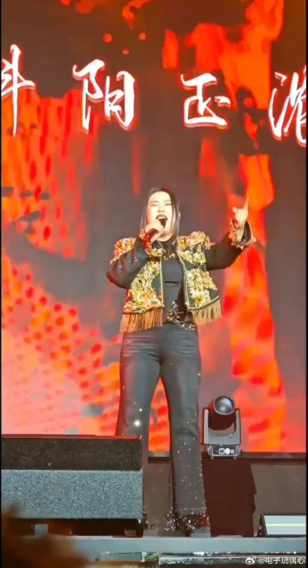 纪敏佳发福严重，性感身材消失不见，网友表示还是穿皮裤好看 