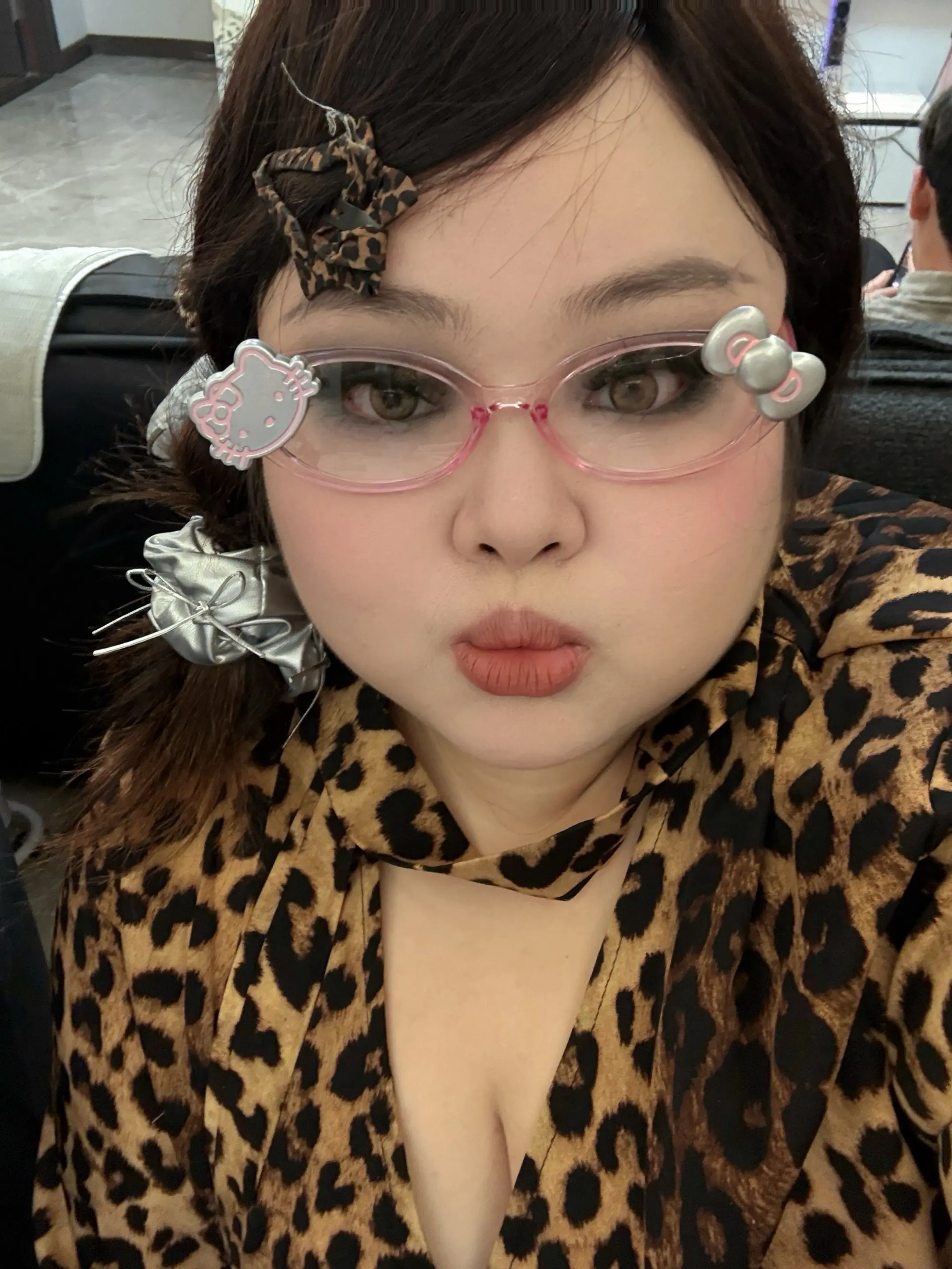 怎么穿豹纹都没有女人味