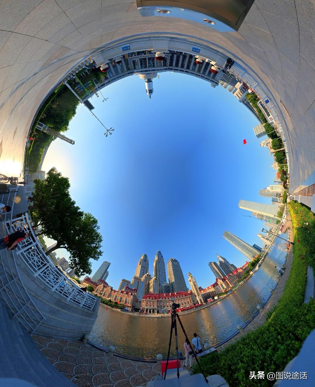初伏首日（2026年7月15日），天津站前广场全景图。随手拍天津 分享天津美景 