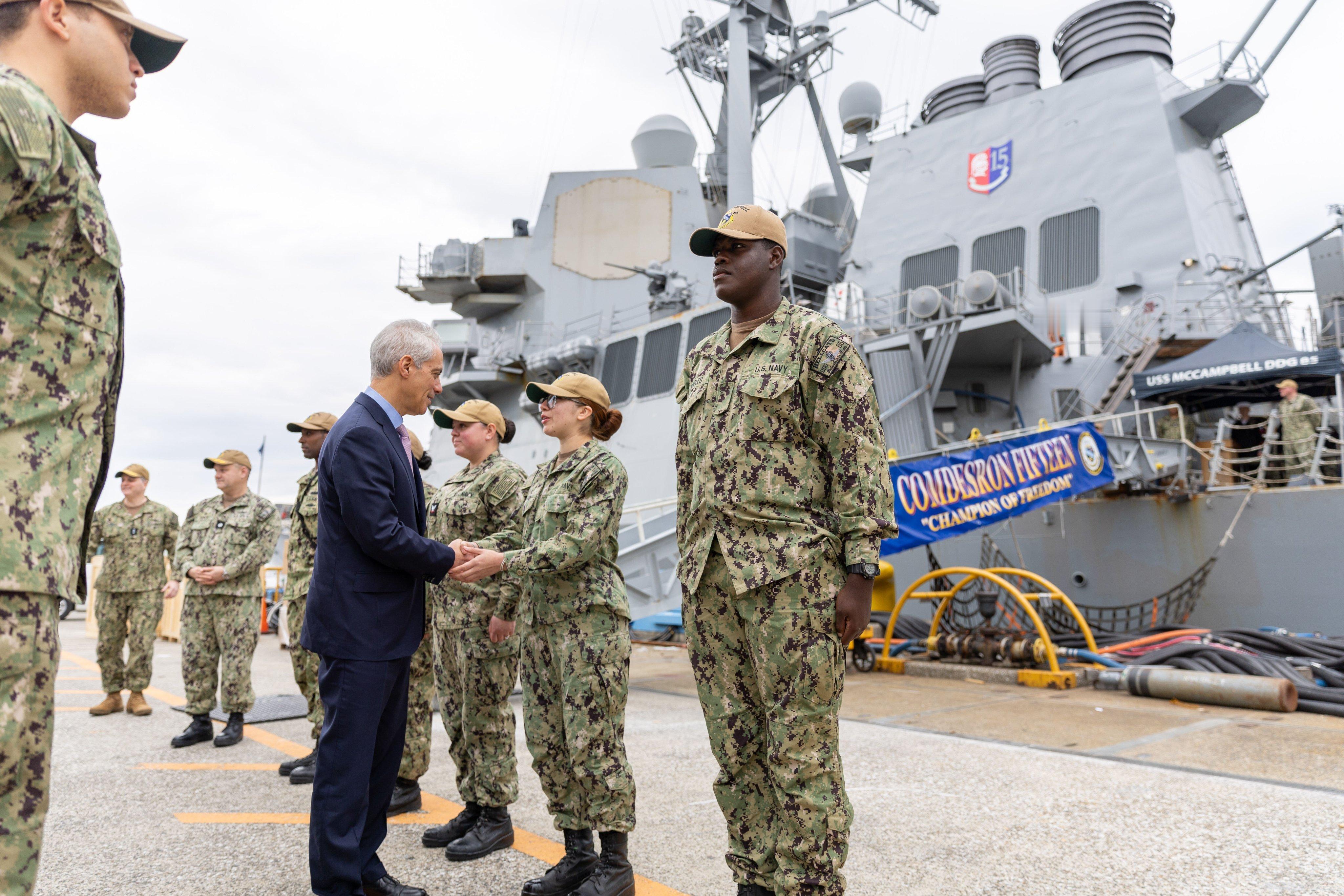 据美国海军研究协会网站（USNI）当地时间28日报道，日本防卫大臣木原稔发表声明