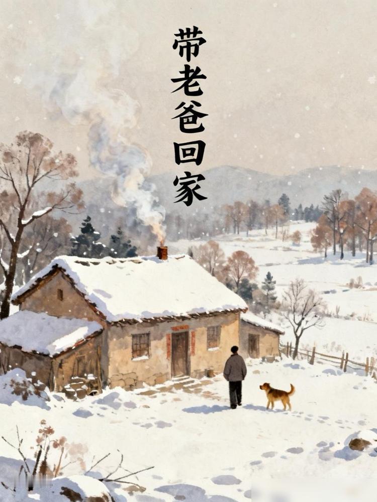 周显才带着阿尔兹海默症的老爸回东北老家了。

之前刷到过他俩不少日常，每次看都又