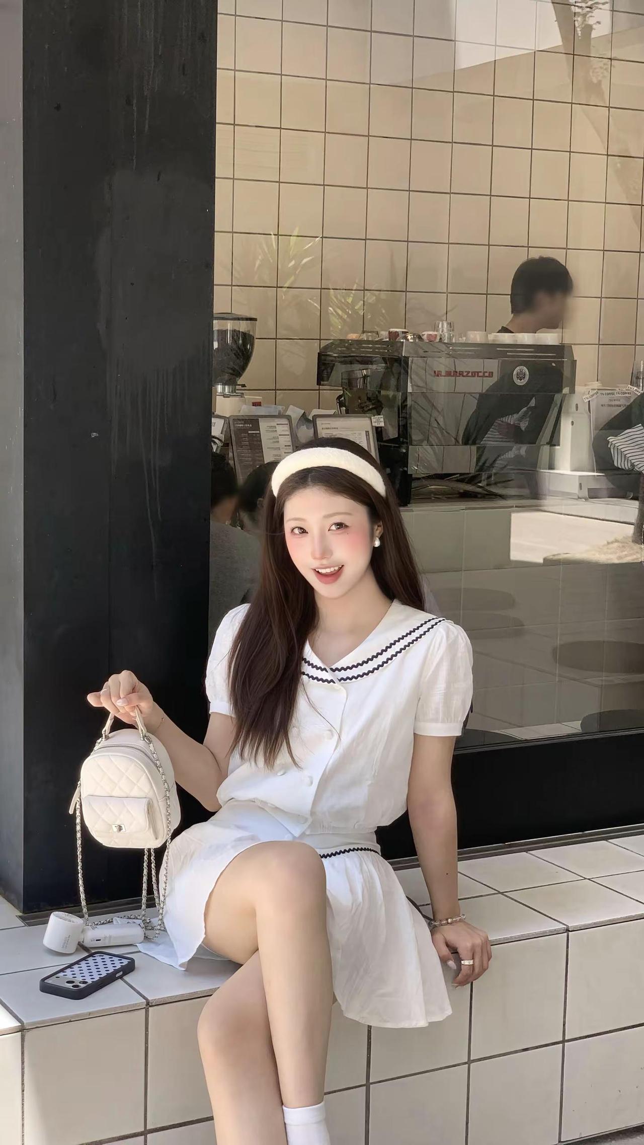 我喜欢我 每秒都生动inmyfeelings 韩系穿搭 少女感夏日ootd 小白