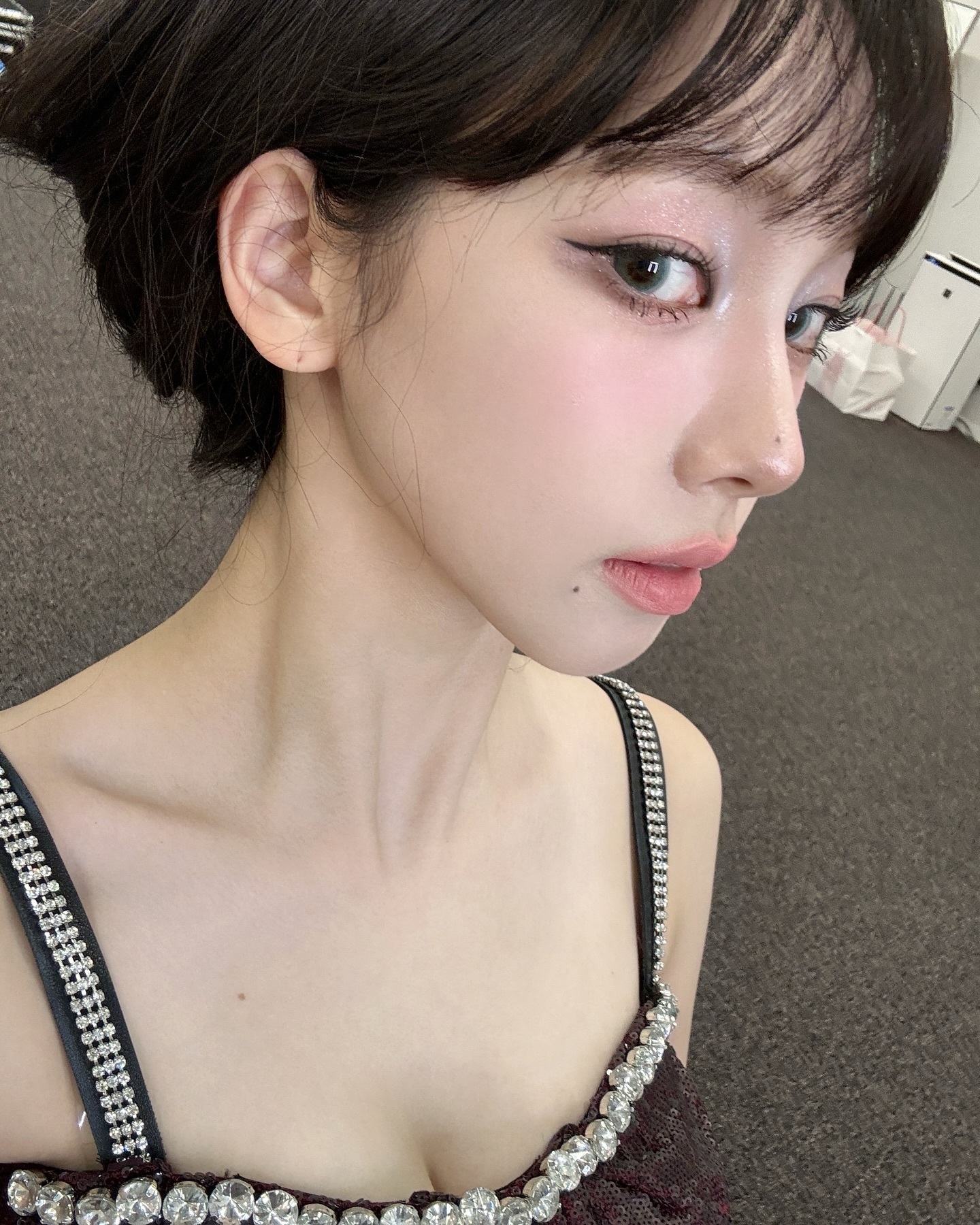 Karina ins更新🖤 ​​​