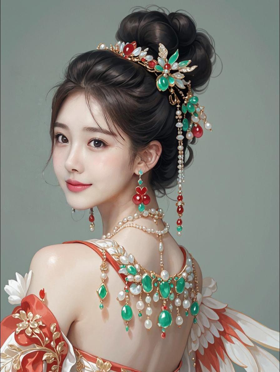 AI巴洛克雅韵 原来ai写真可以这么美 人生总得有一套ai写真吧 谁拍...
