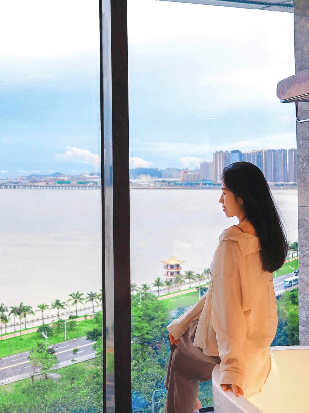 发现宝藏酒店｜房间便可俯瞰对岸澳门景象