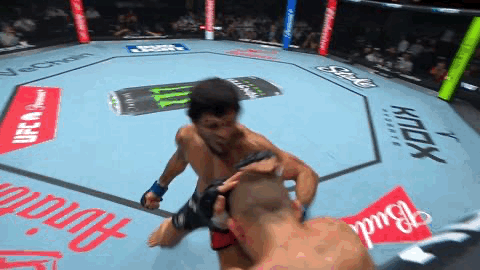 UFC首届贝尔格拉德站赛事中，前RIZIN轻量级冠军穆萨耶夫在第二回合技术性击倒