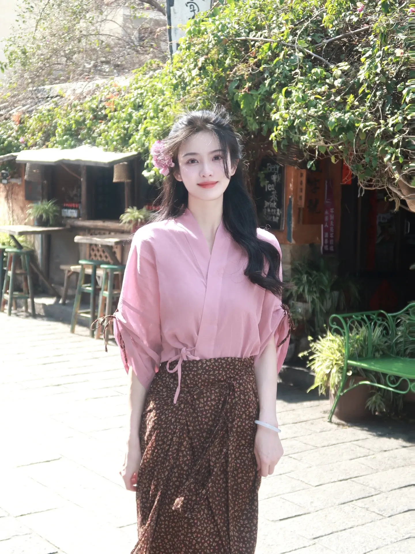 在大理做一日小镇姑娘。