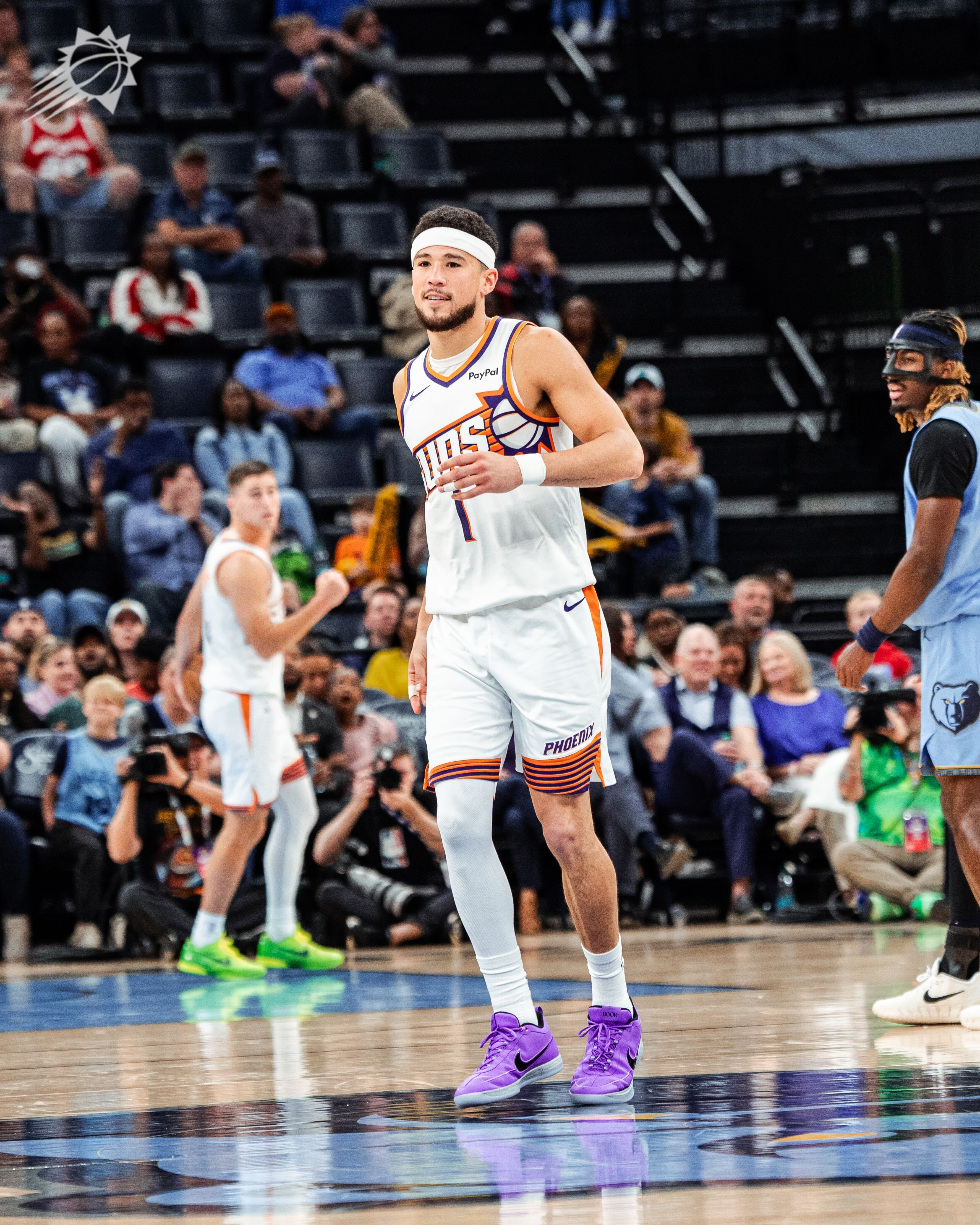 布克本场比赛24投16中！！！高效砍下36分🔥菲尼克斯太阳 ｜旭日东升