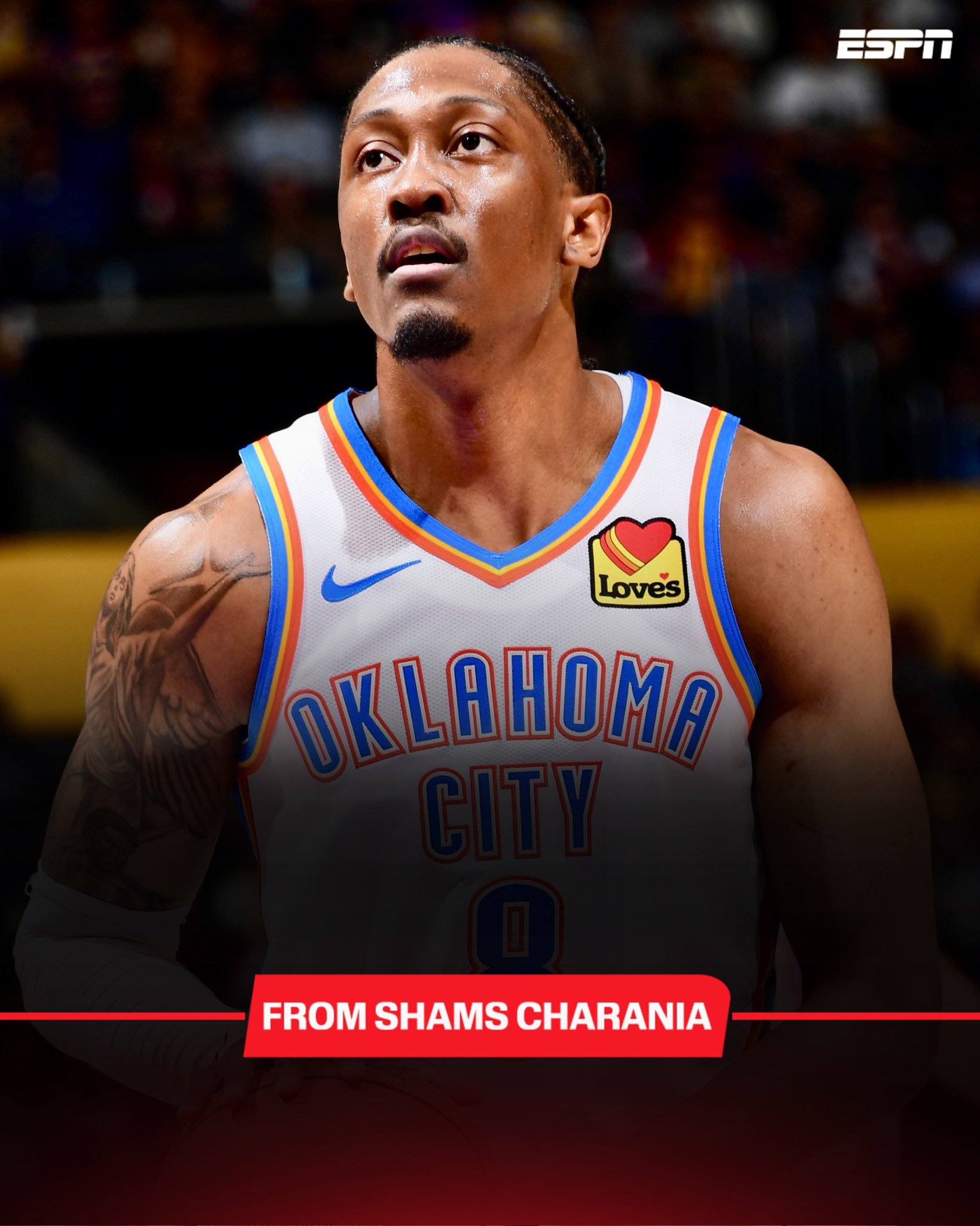 Shams：雷霆球星杰威将在下一场对阵76人的比赛中复出，此前他因腿筋拉伤缺席了