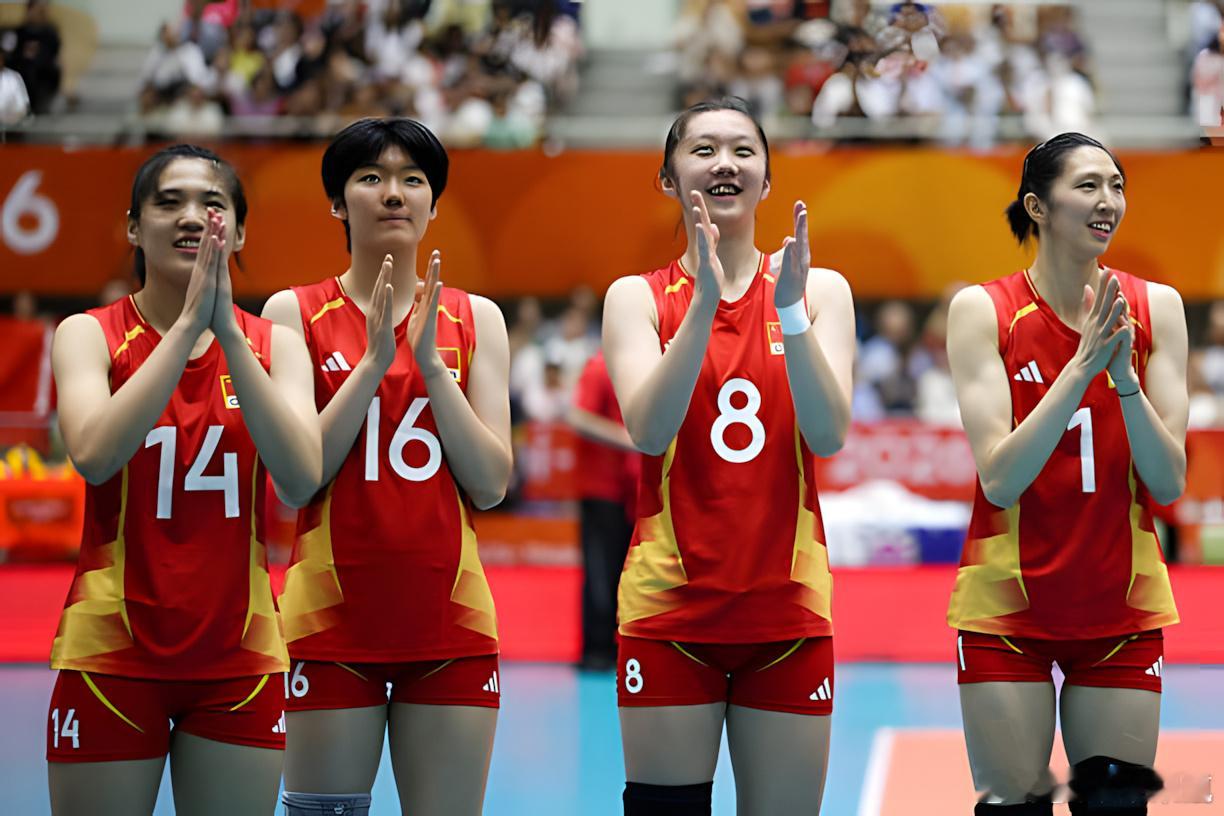 中国女排亚运金牌恭喜我们中国女排啦～中国女排完成亚运会三连冠，这也是我们中国女排