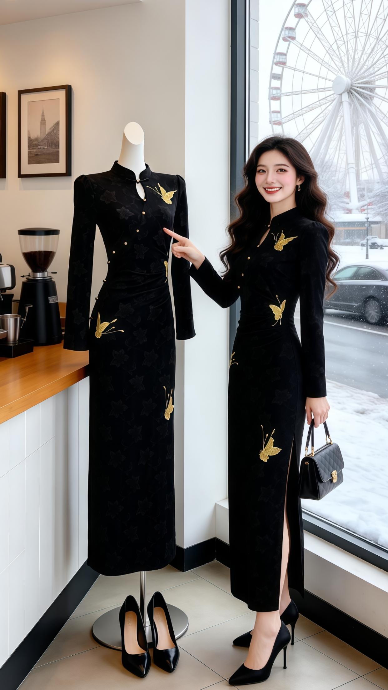 新中式穿搭 国风古韵 气质穿搭 优雅气质 显高显瘦显腿长