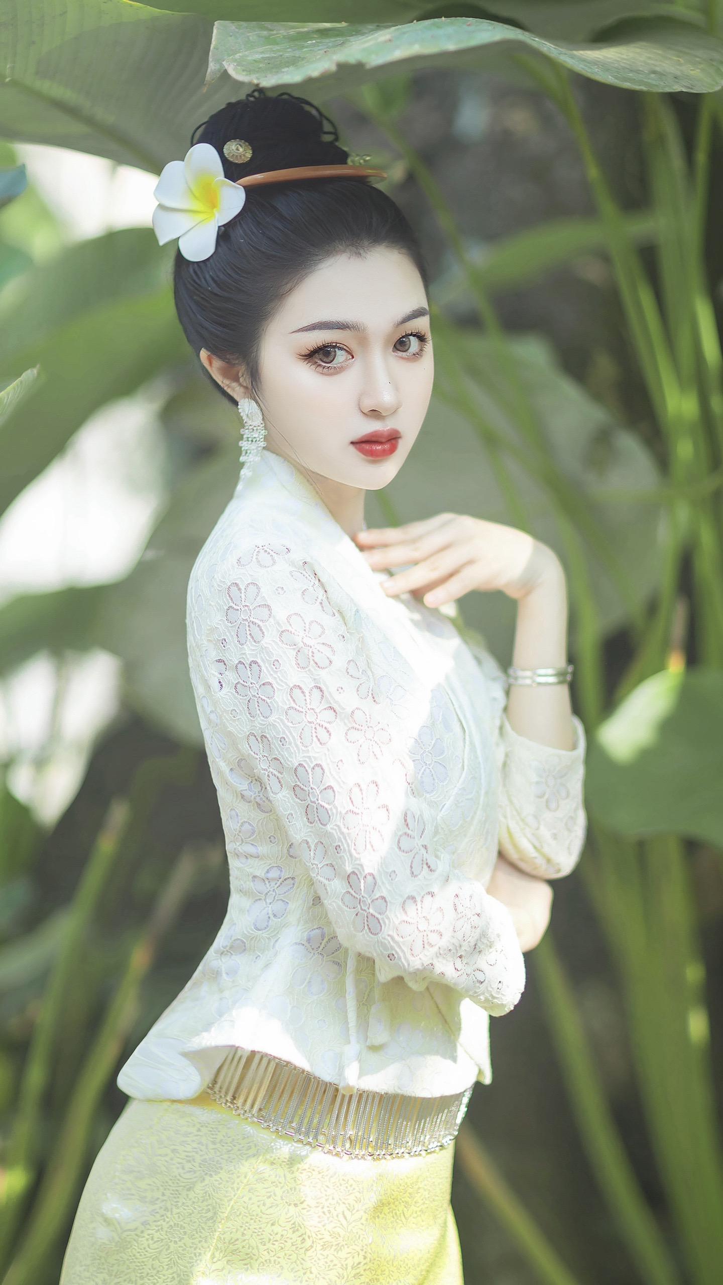 小清新款傣装。