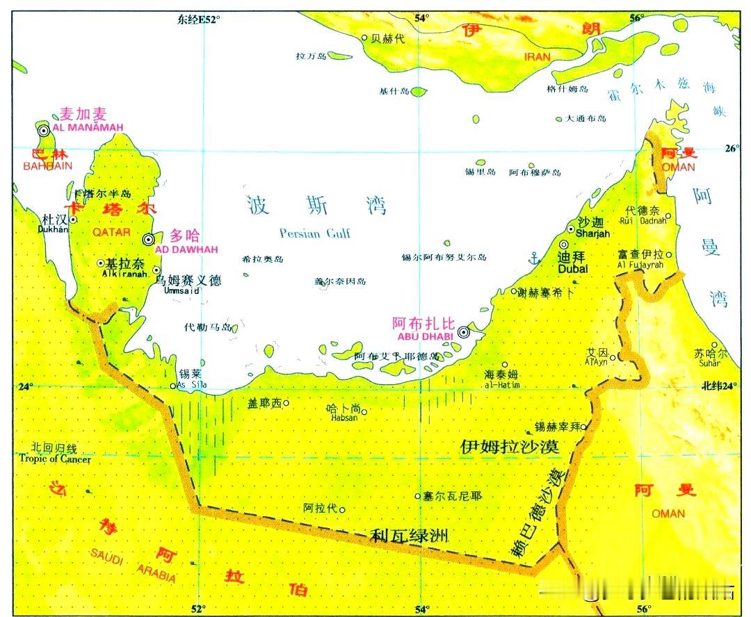 如今，为何阿联酋对伊朗的态度是海湾国家中最强硬最有敌意呢？其实海湾国家对于伊朗敌