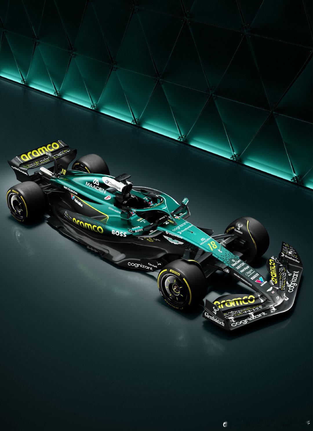 阿斯顿-马丁F1美国站特别版涂装📷2025F1美国大奖赛 ​ cr：赛车-行云