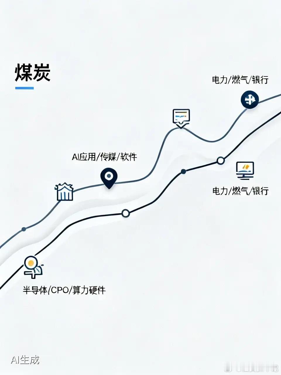 今天的股市板块，可谓冰火两重天！暴涨方向（资金扎堆）1. 煤炭板块全线爆发：夏季