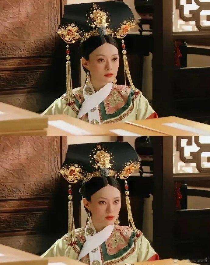 《甄嬛传》从此这个妆容便有了名字“白绫价贵妆” ​​​